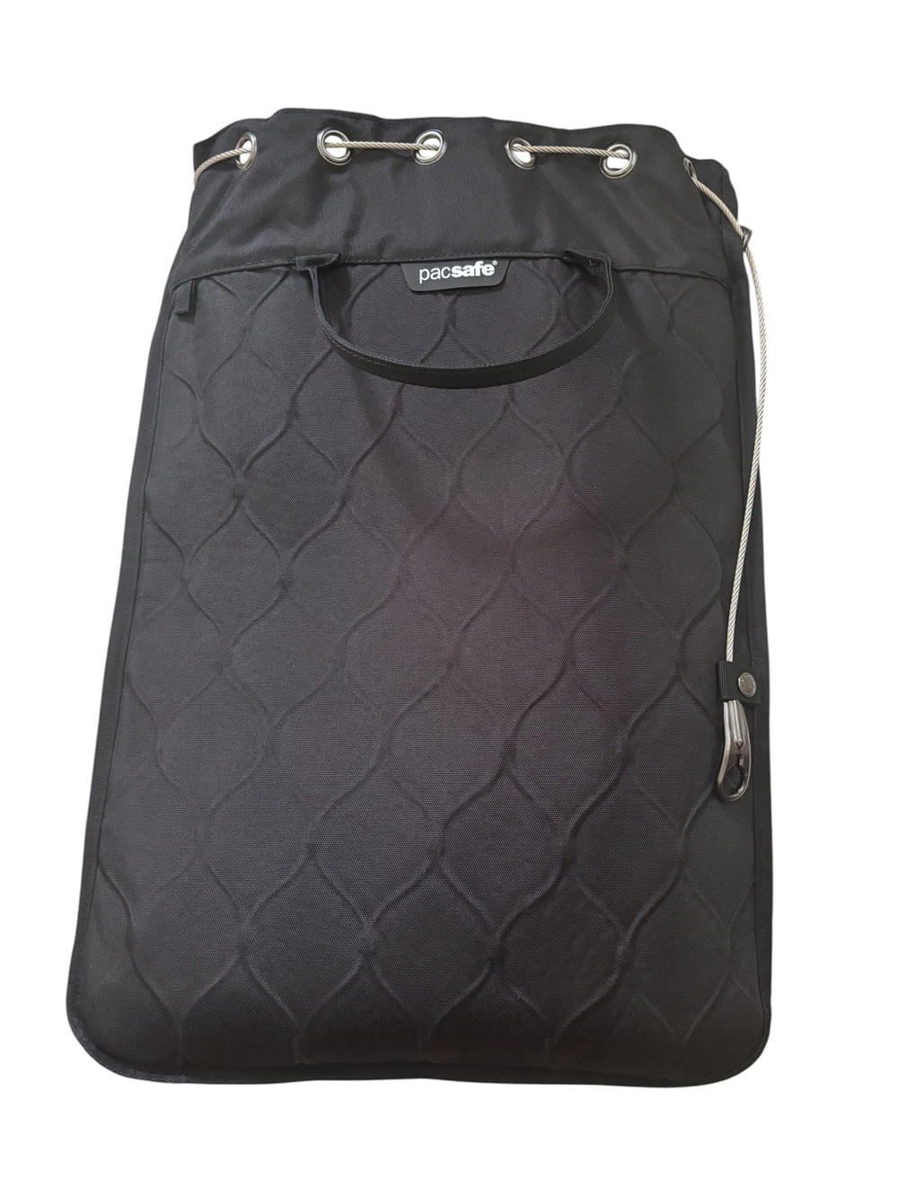 Pacsafe Travelsafe 12L GII Portable Travel Safe Black Anti-Theft Bag